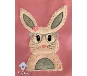 Stickdatei - Hipster Bunnita